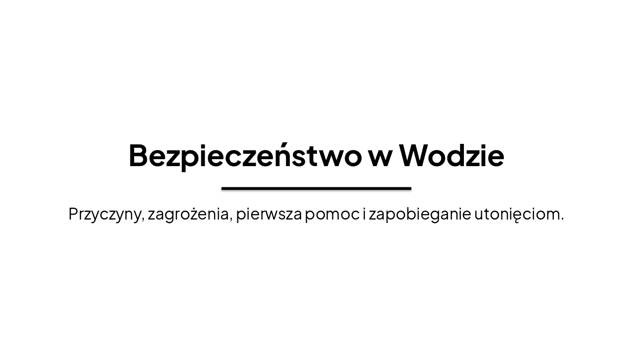 Bezpieczeństwo w Wodzie: Zapobiegaj Utonięciom