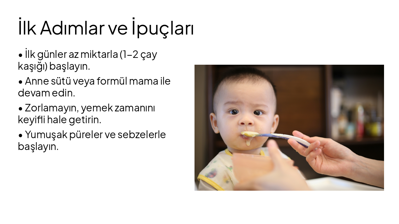Slide 4 - İlk Adımlar ve İpuçları