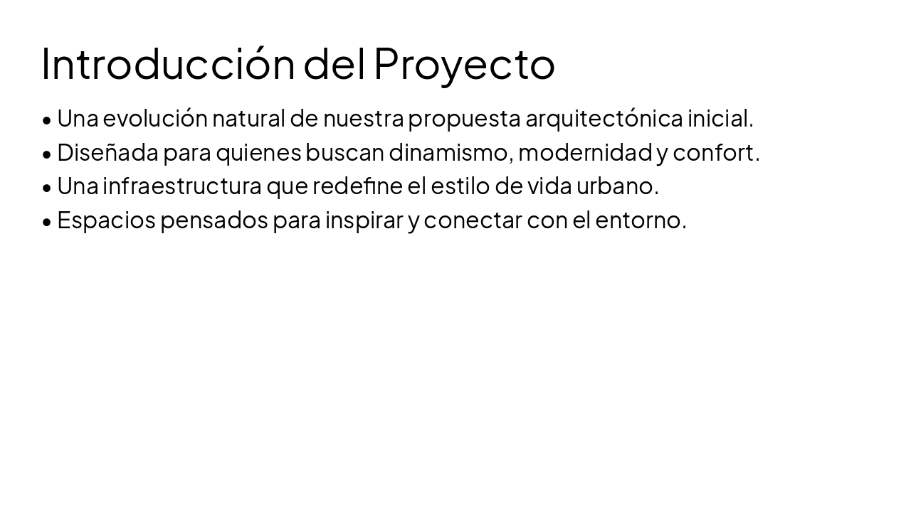 Slide 2 - Introducción del Proyecto