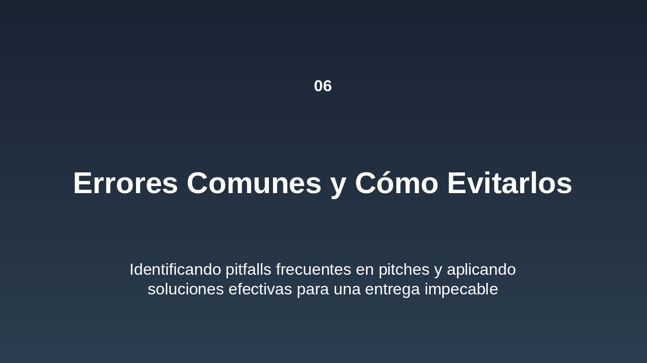 Slide 14 - Módulo 6: Errores Comunes y Cómo Evitarlos