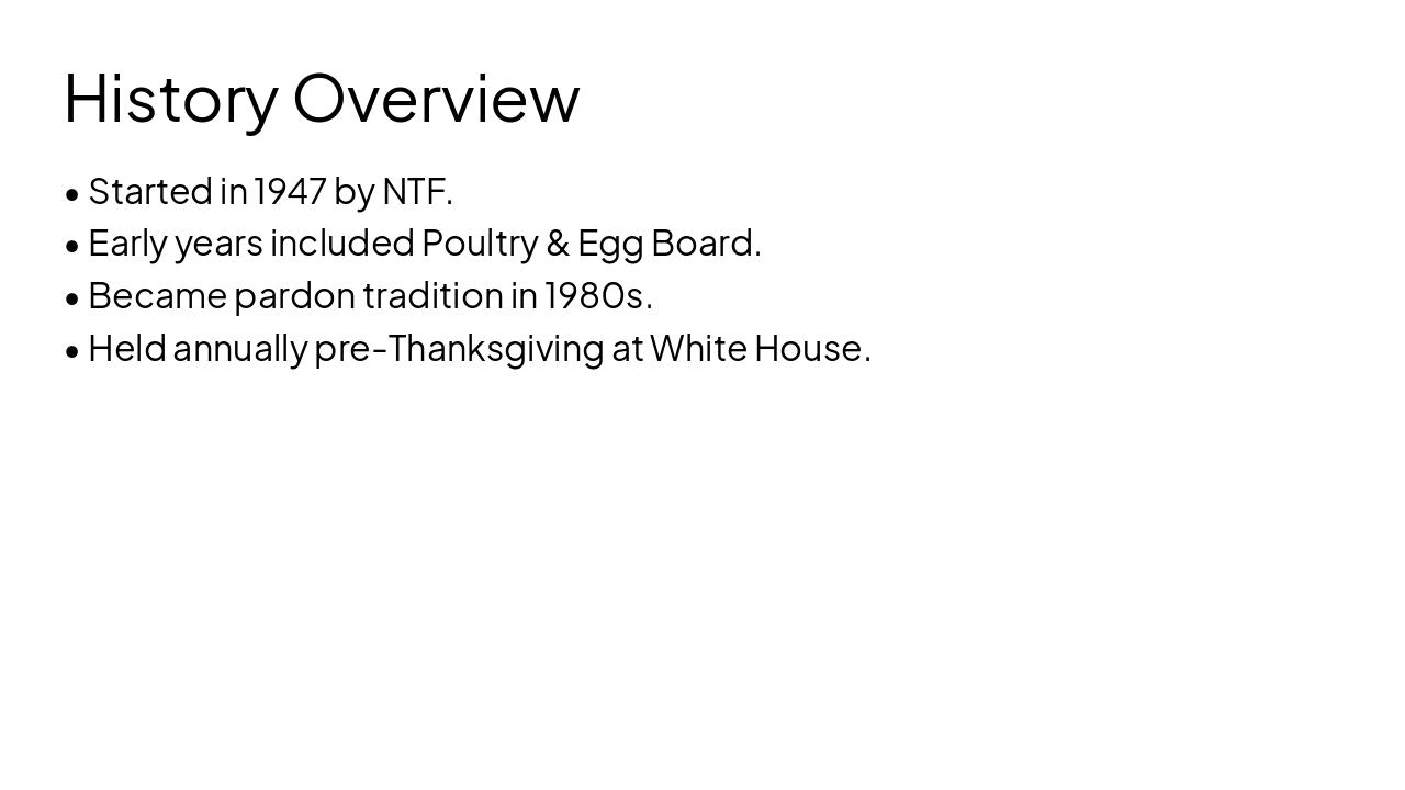 Slide 3 - History Overview