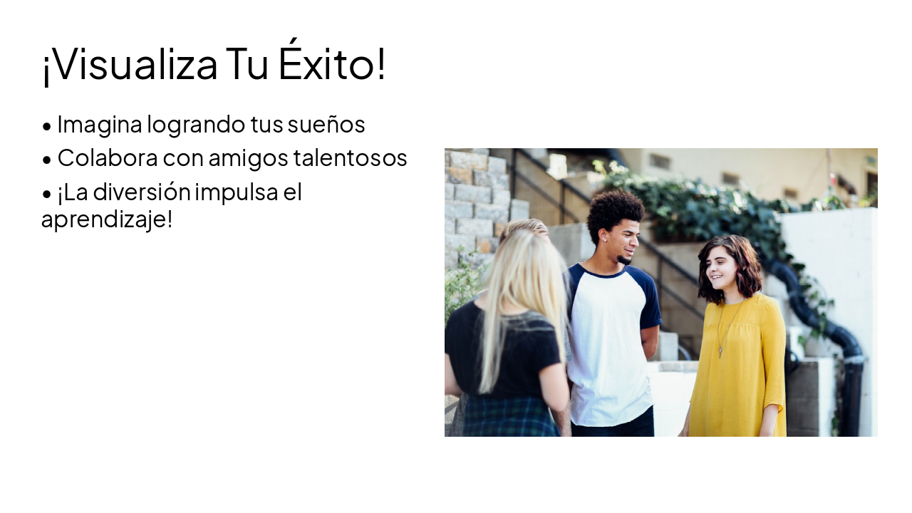 Slide 5 - ¡Visualiza Tu Éxito!