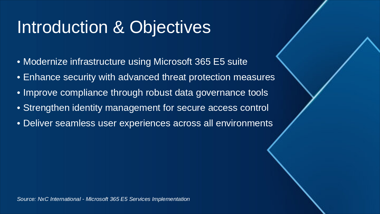 Slide 2 - Introduction & Objectives