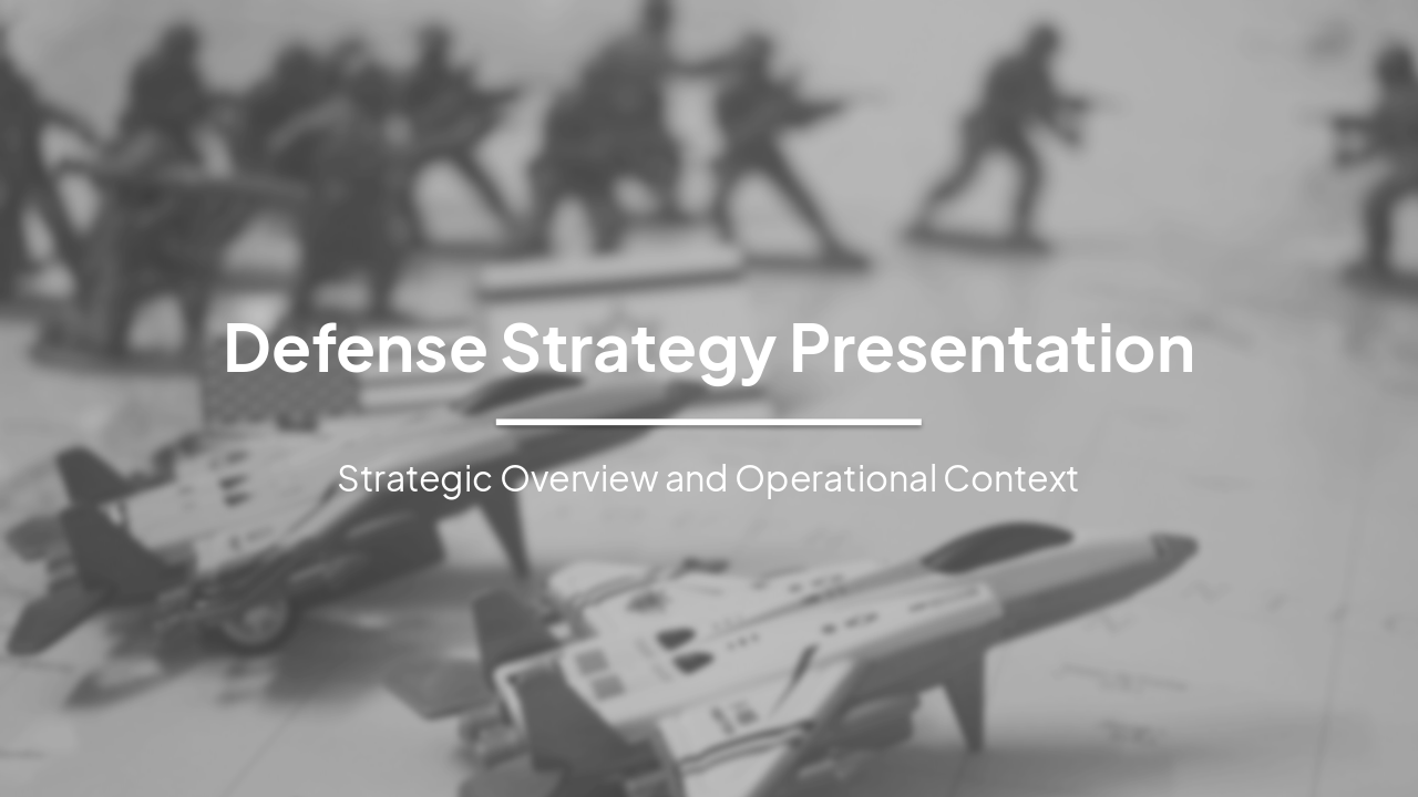 Defense Strategy: Research and Operations