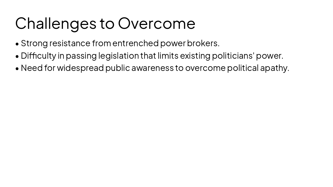 Slide 11 - Challenges to Overcome