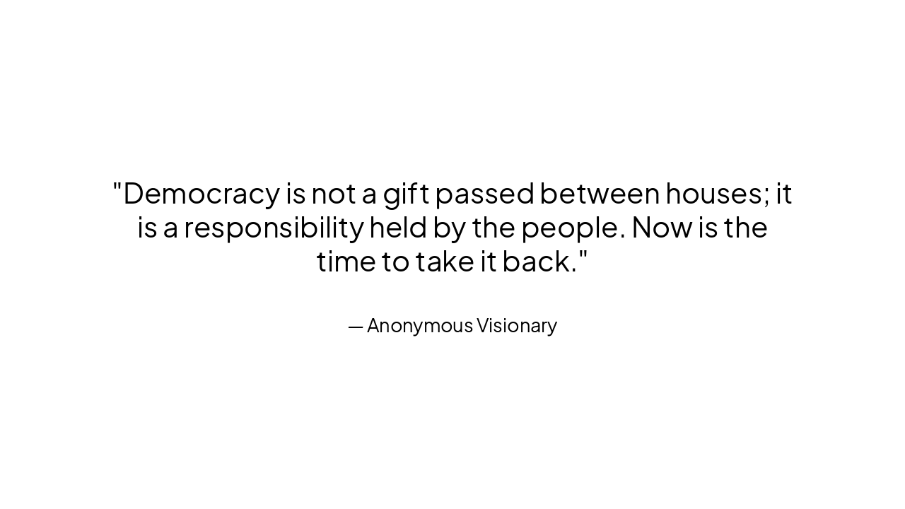 Slide 13 - Final Thought