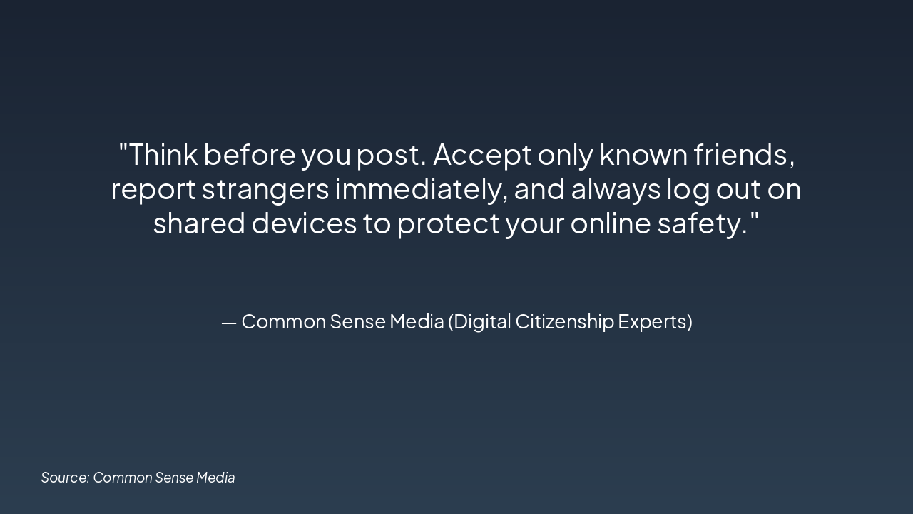Slide 6 - Social Media Safety