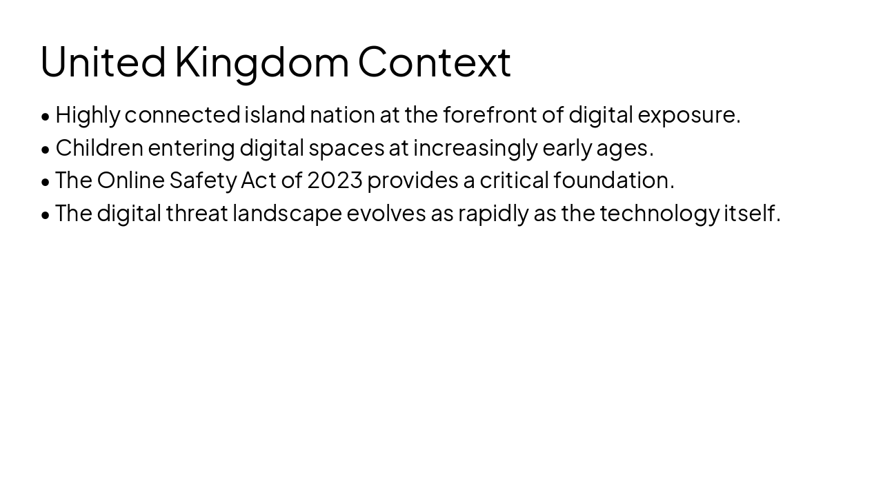 Slide 4 - United Kingdom Context