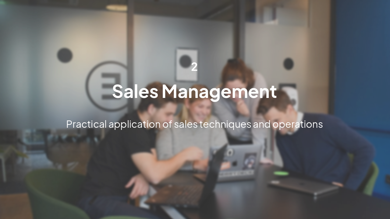 Slide 6 - Sales Management