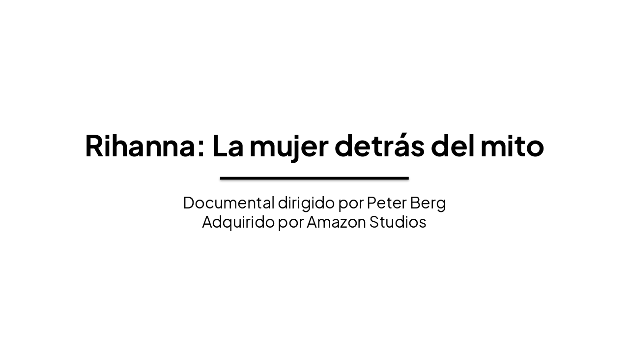 Slide 1 - Rihanna: La mujer detrás del mito