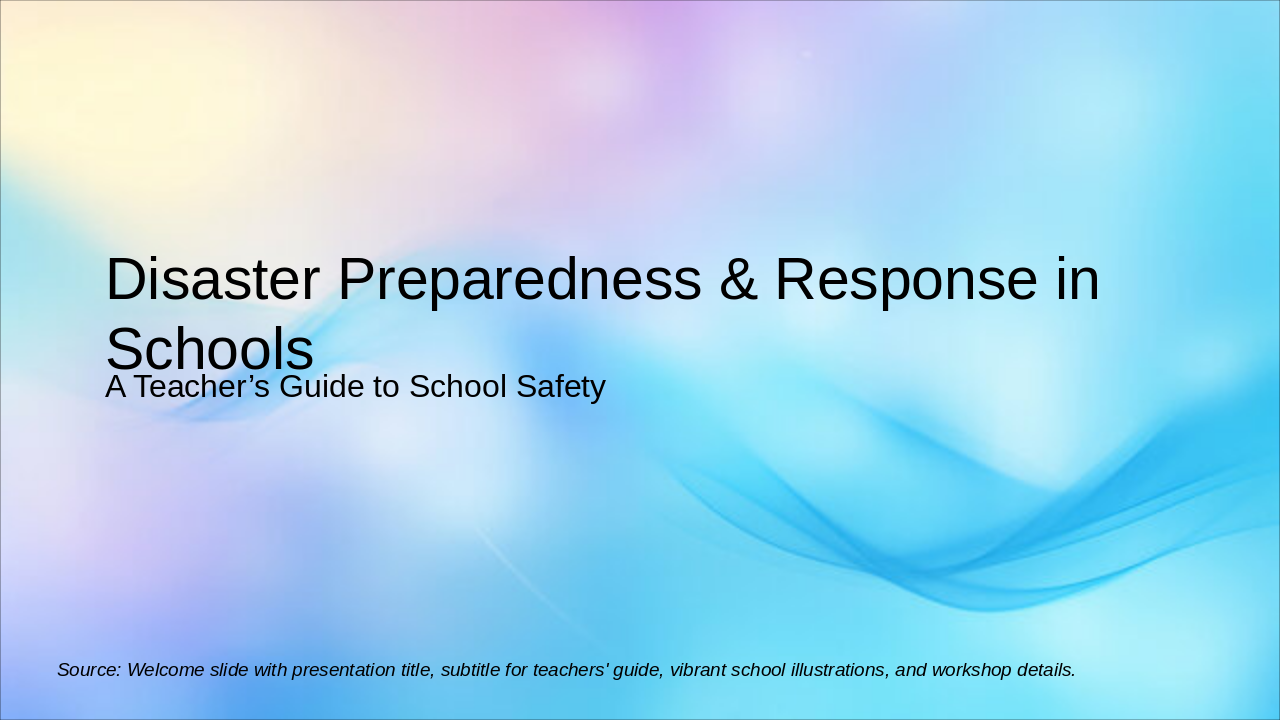 School Safety Guide: Prep & Respond