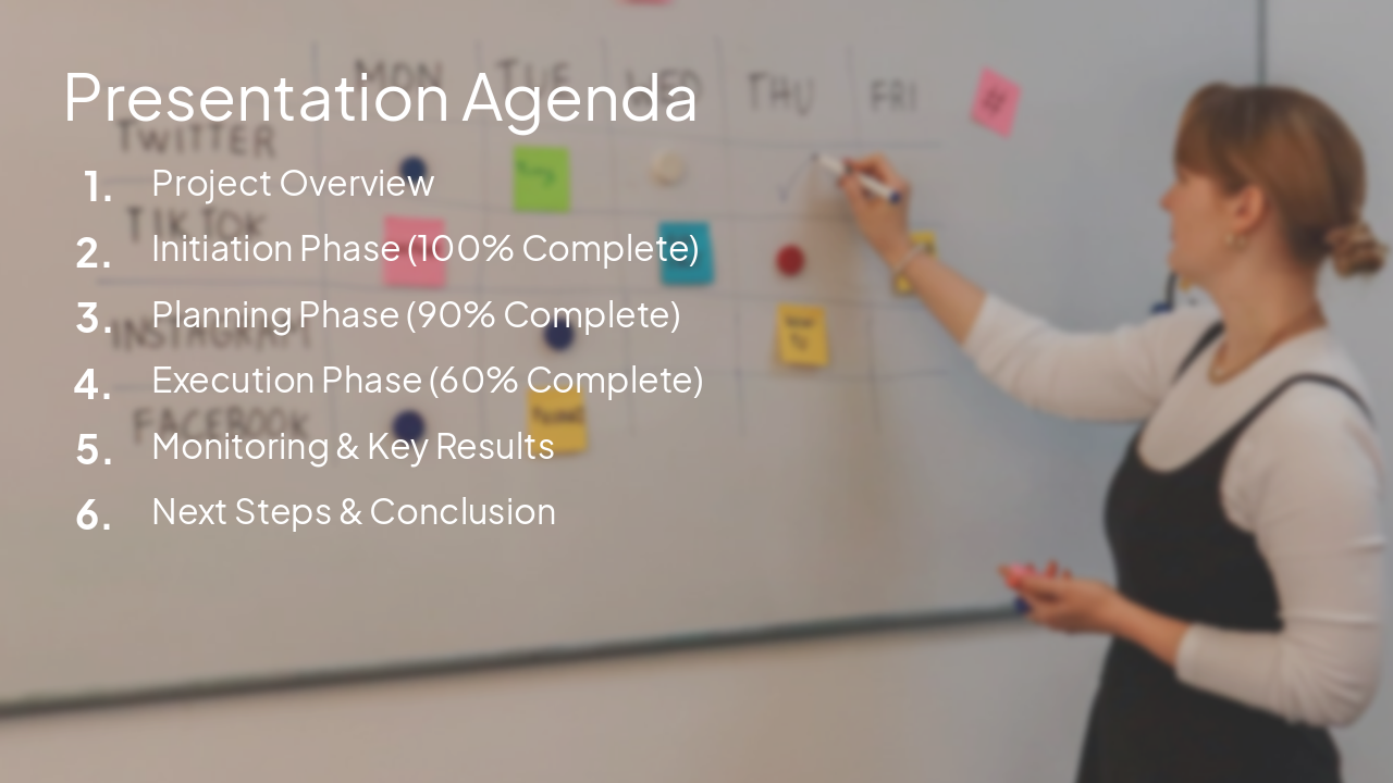 Slide 3 - Presentation Agenda