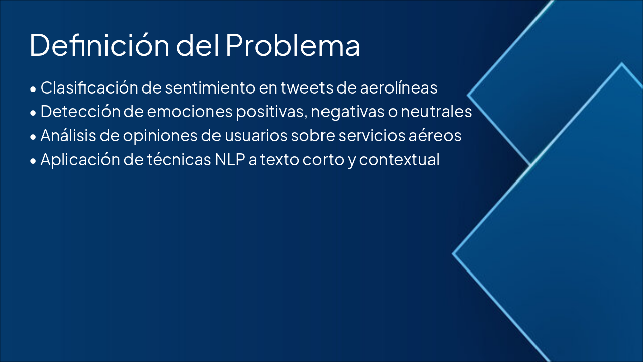 Slide 2 - Definición del Problema