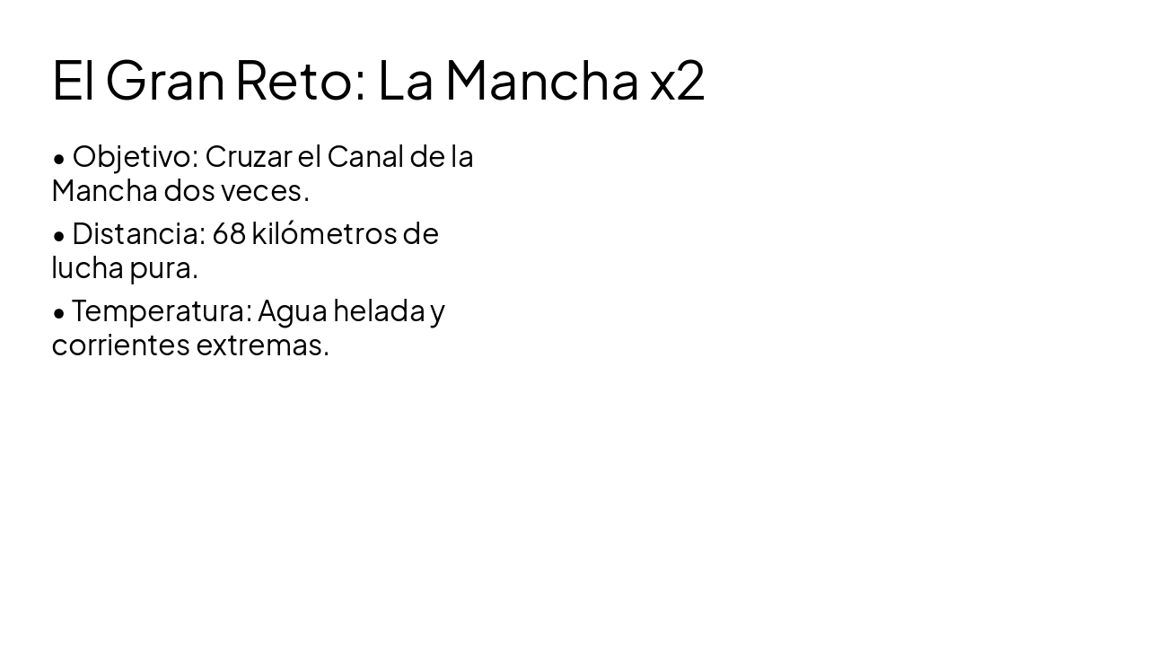Slide 4 - El Gran Reto: La Mancha x2