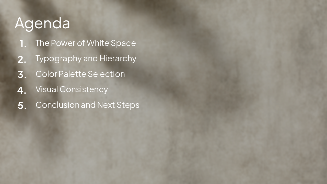 Slide 2 - Agenda