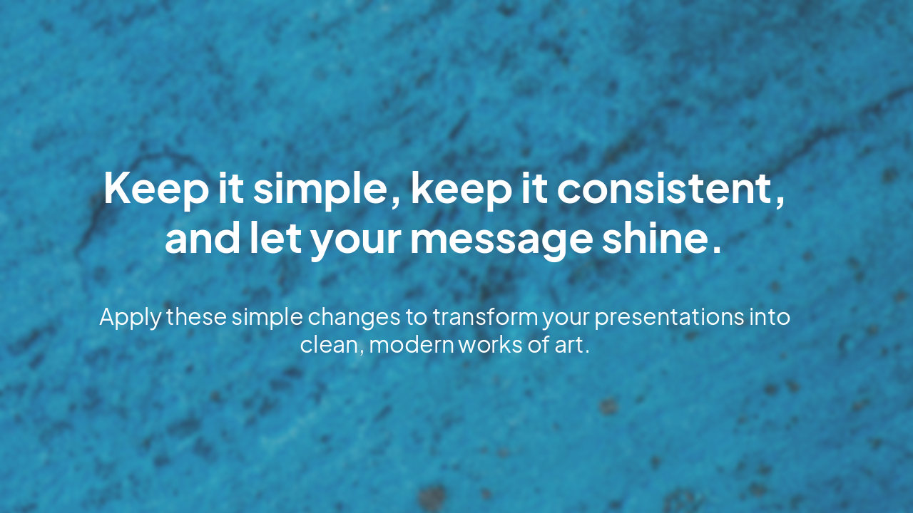 Slide 6 - Final Thoughts