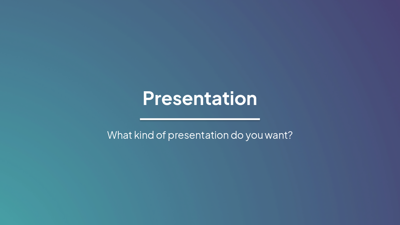 Slide 1 - Presentation
