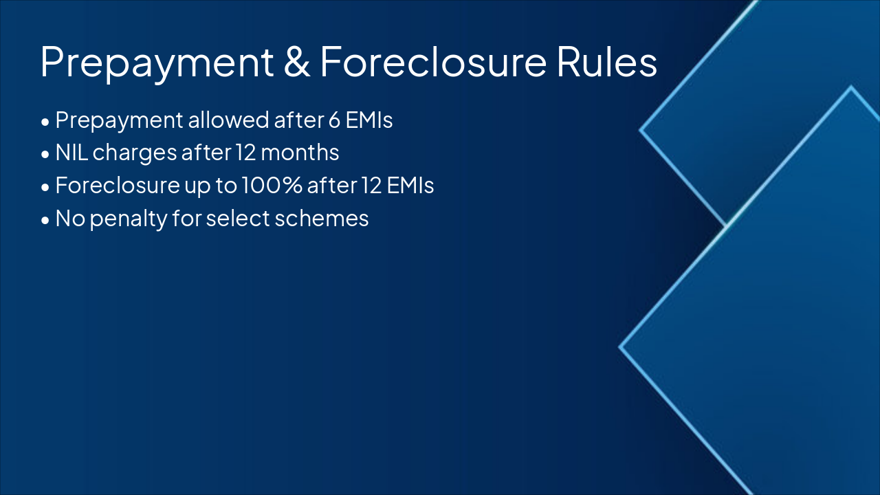 Slide 8 - Prepayment & Foreclosure Rules