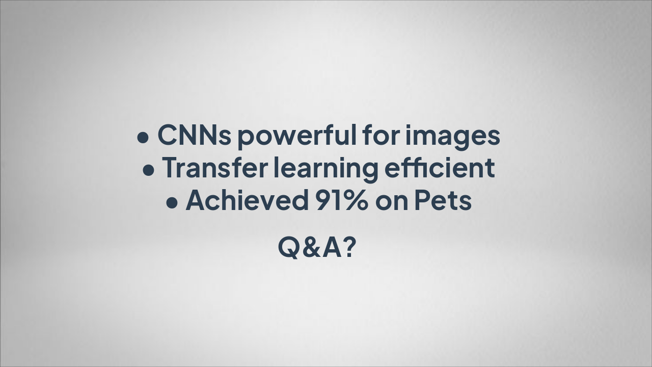 Slide 15 - Conclusion