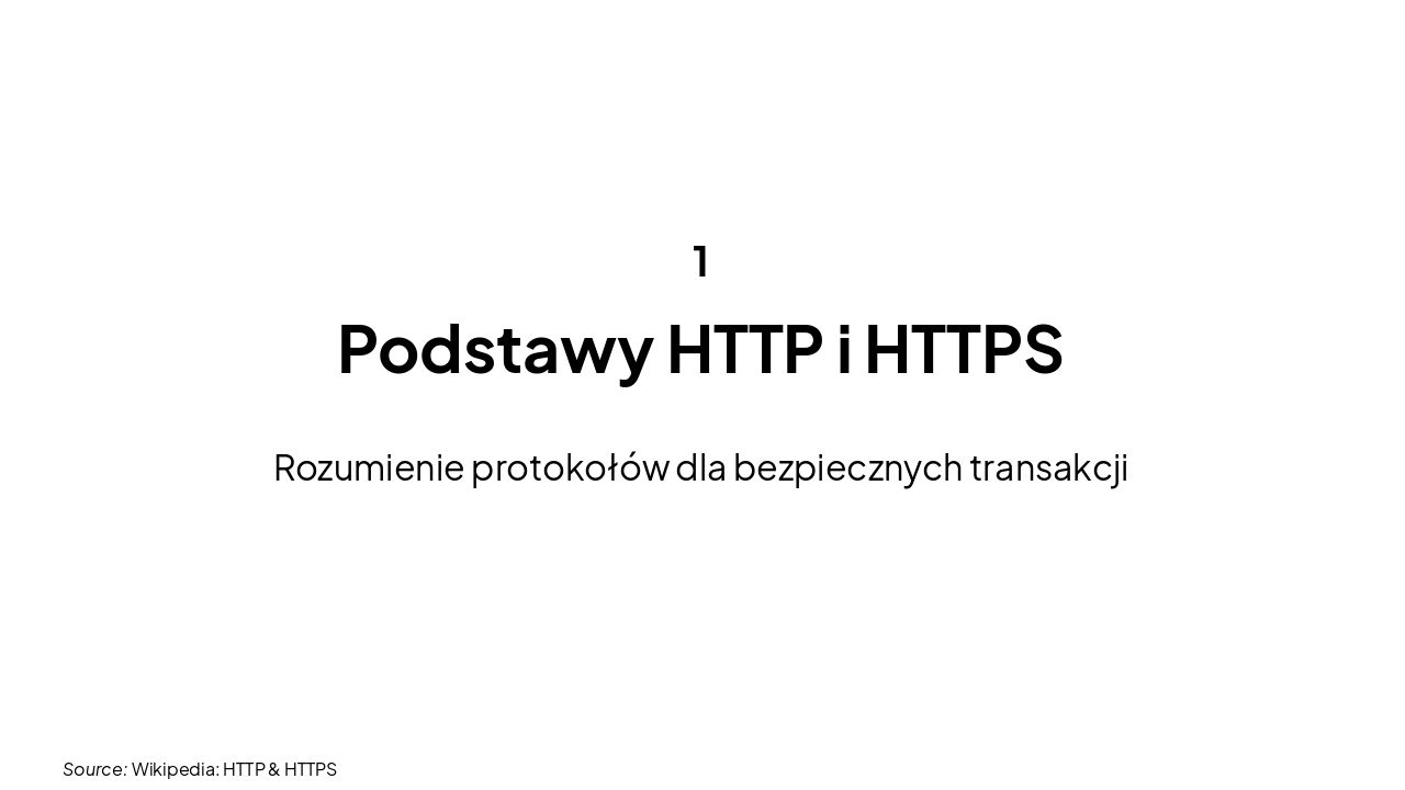 Slide 4 - Protokoły Komunikacji WWW