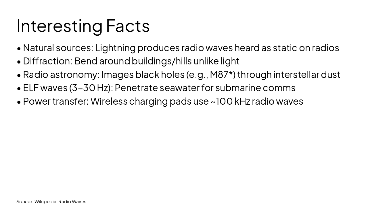 Slide 10 - Interesting Facts