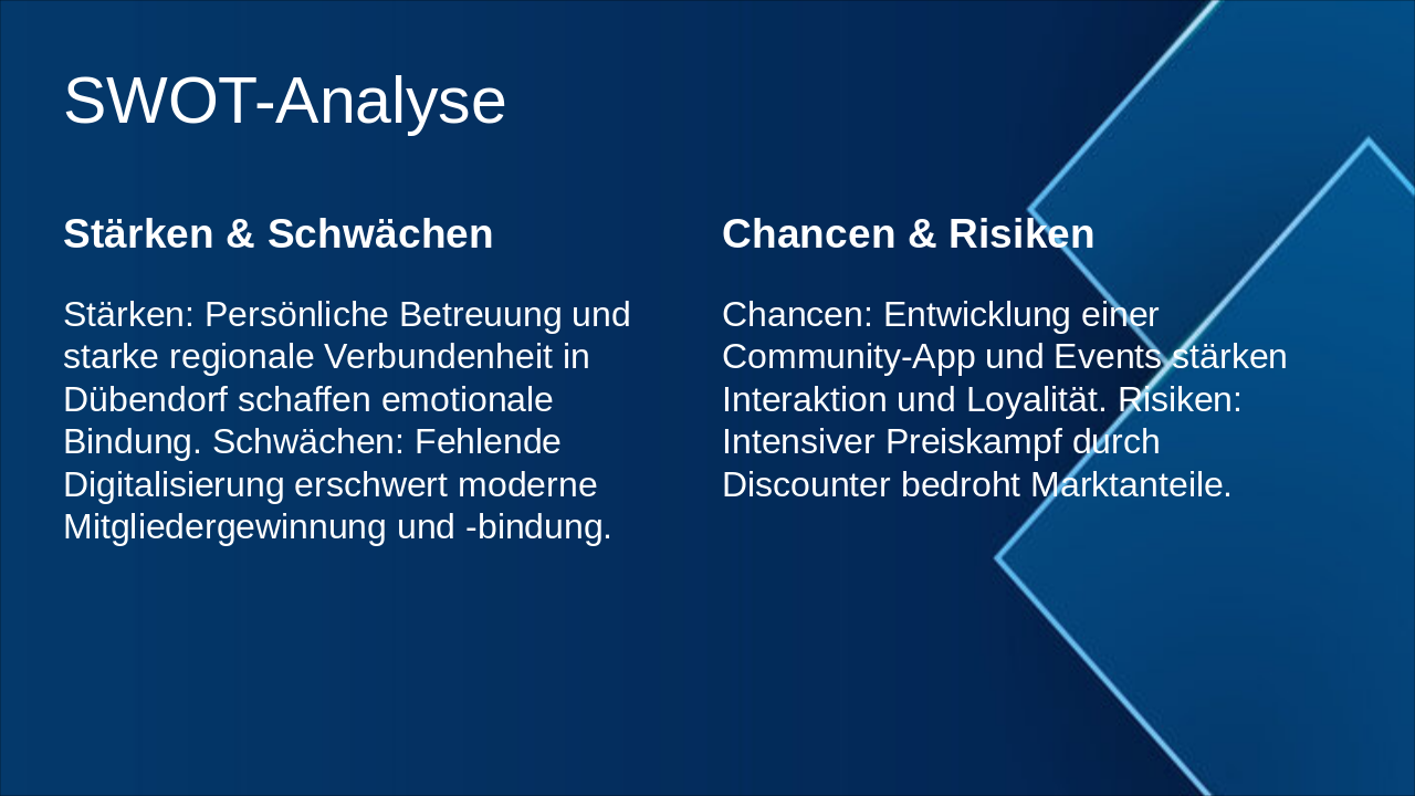 Slide 5 - SWOT-Analyse