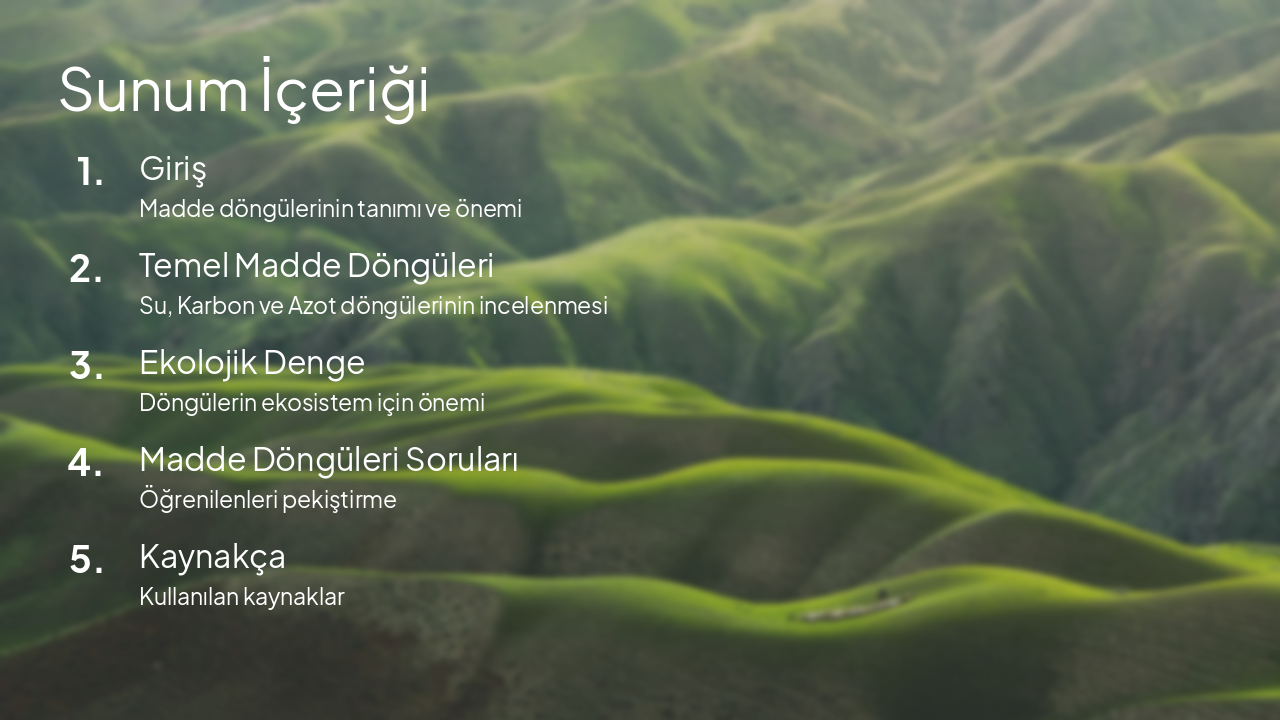 Slide 2 - Sunum İçeriği