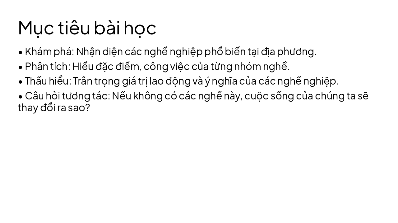 Slide 3 - Mục tiêu bài học