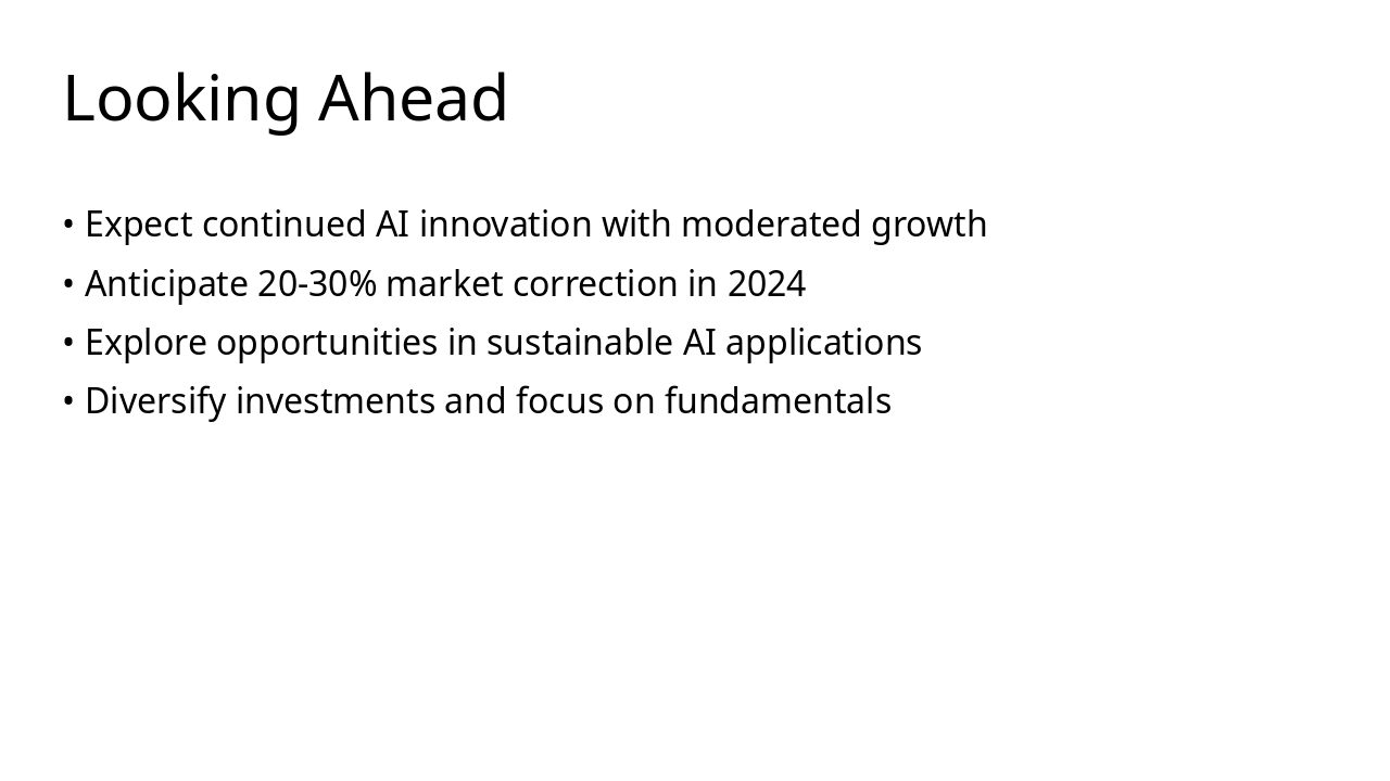 Slide 15 - Looking Ahead