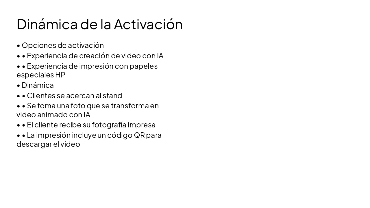 Slide 2 - Dinámica de la Activación