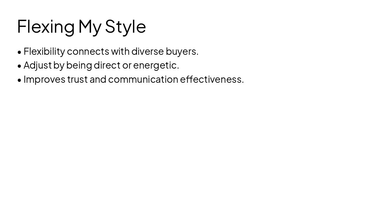 Slide 4 - Flexing My Style