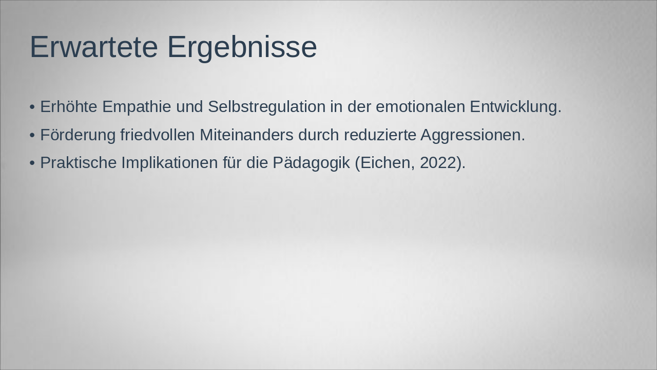 Slide 10 - Erwartete Ergebnisse