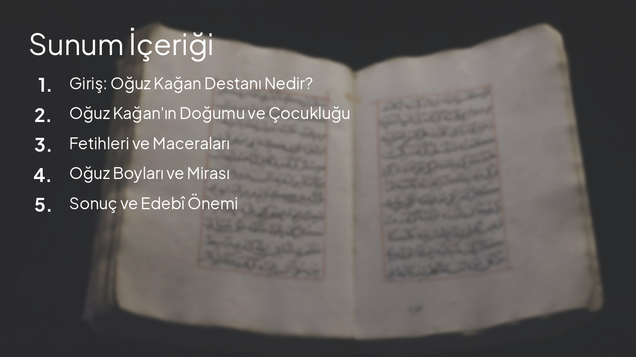 Slide 2 - Sunum İçeriği