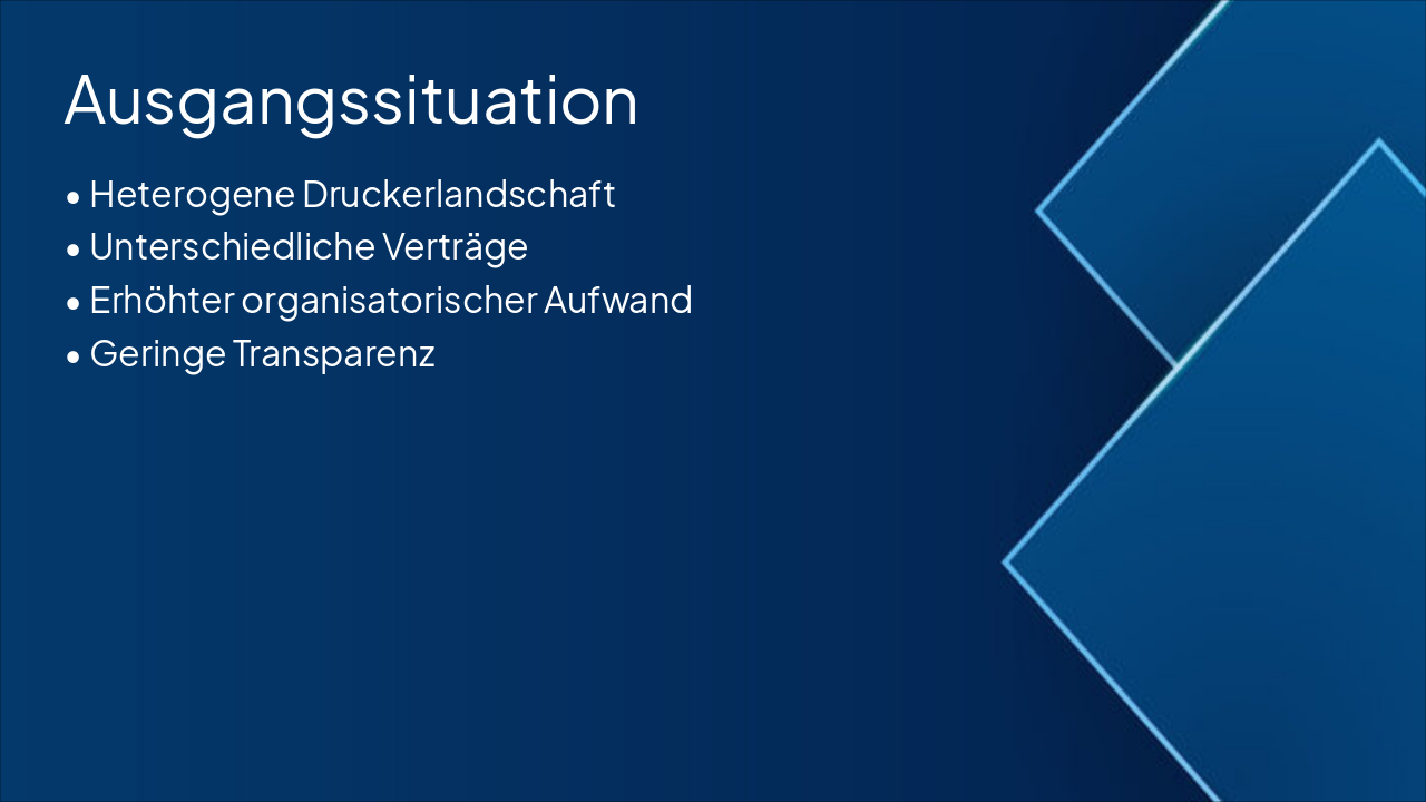 Slide 2 - Ausgangssituation