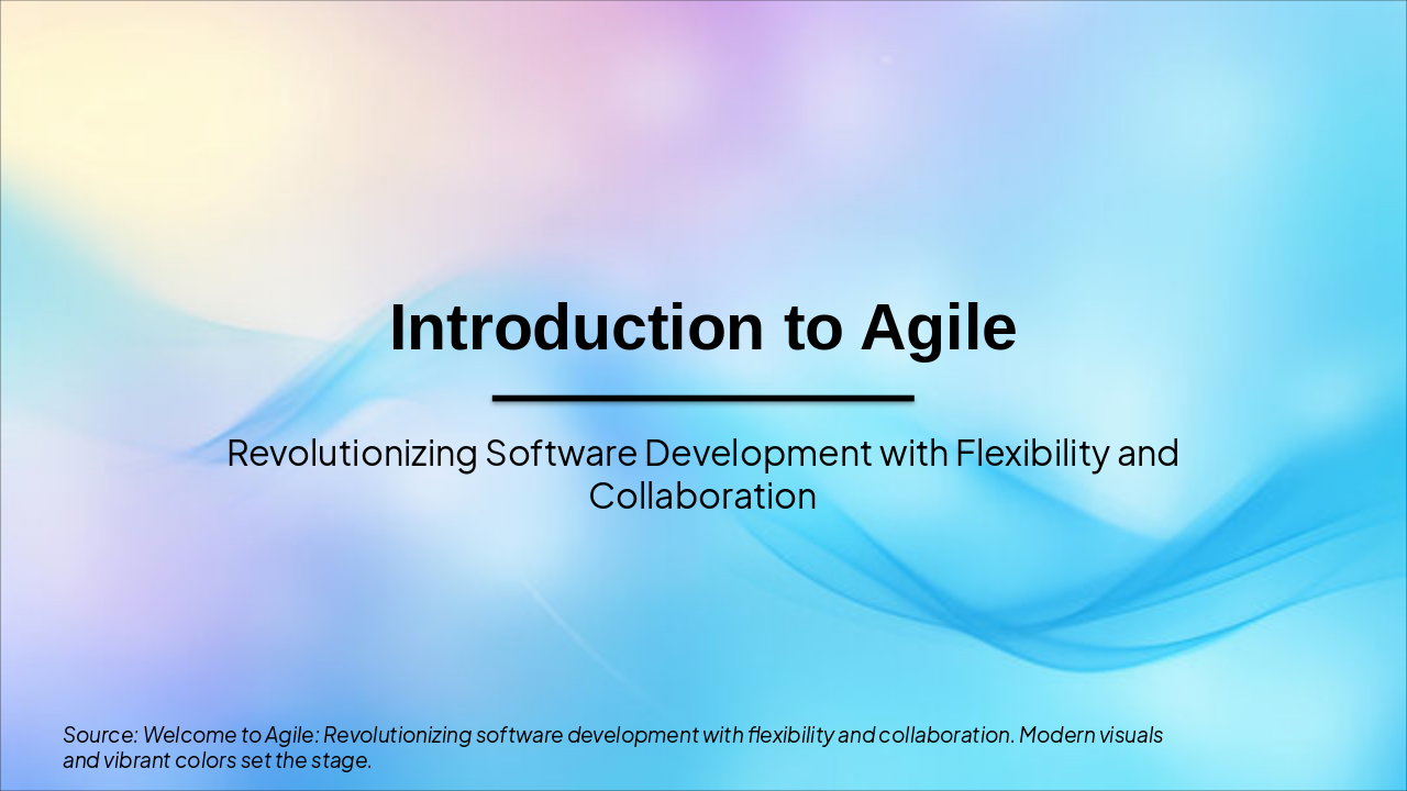 Mastering Agile: Principles to Practice