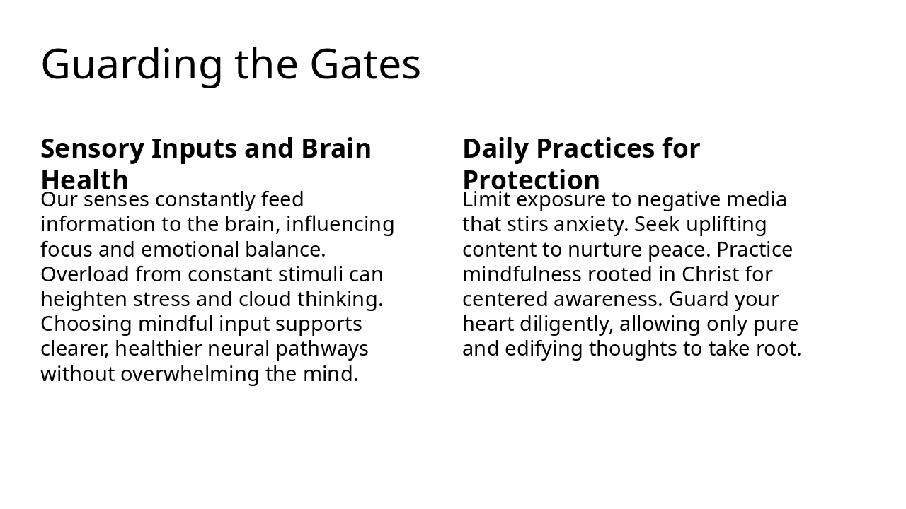 Slide 6 - Guarding the Gates