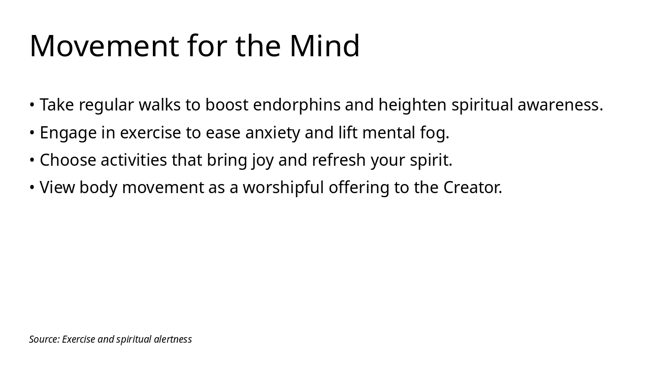 Slide 5 - Movement for the Mind