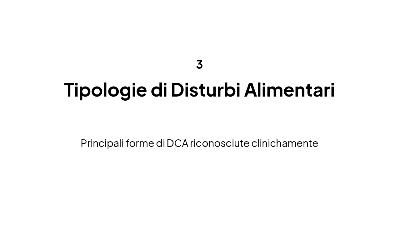 Slide 8 - Tipologie di DCA