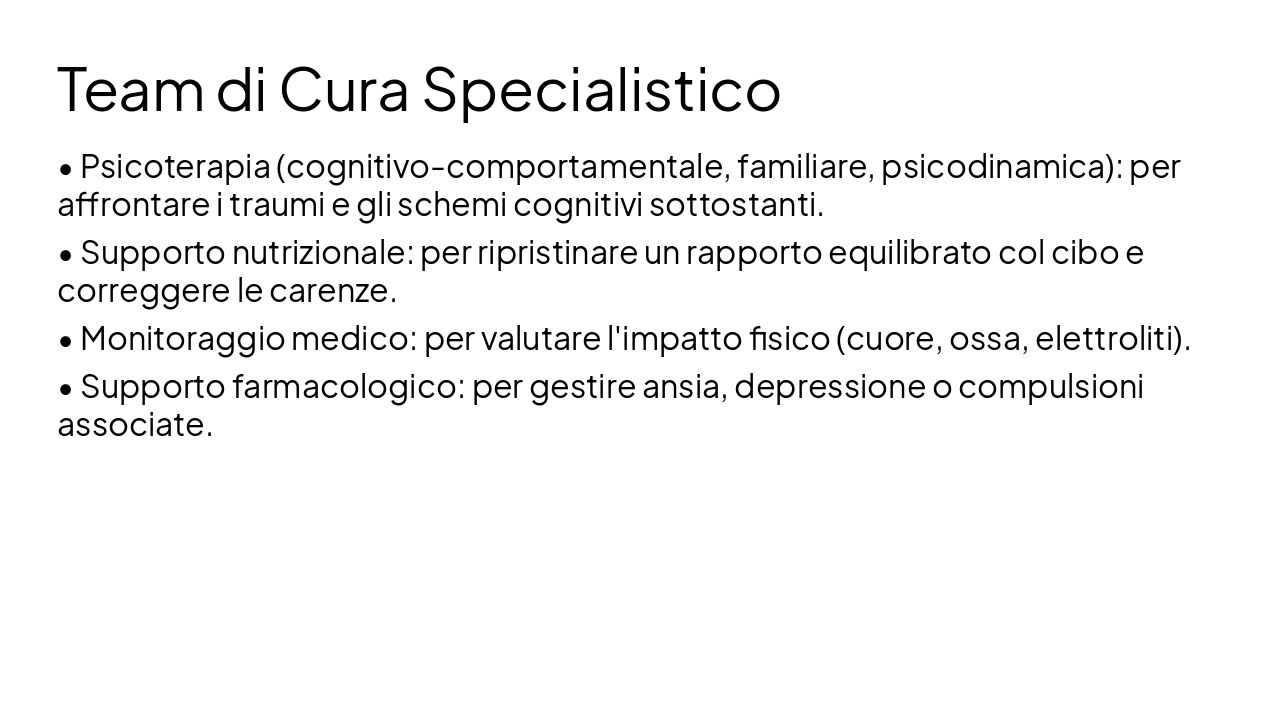 Slide 14 - Team di Cura Specialistico