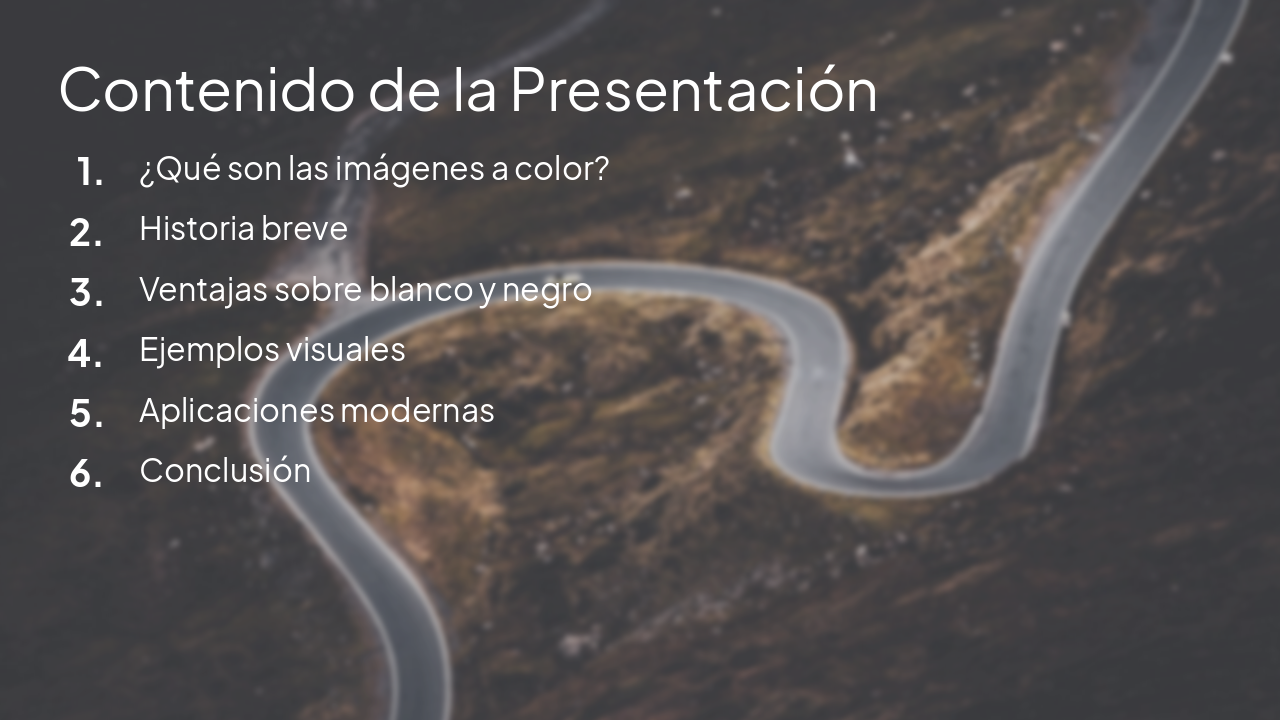 Slide 2 - Contenido de la Presentación