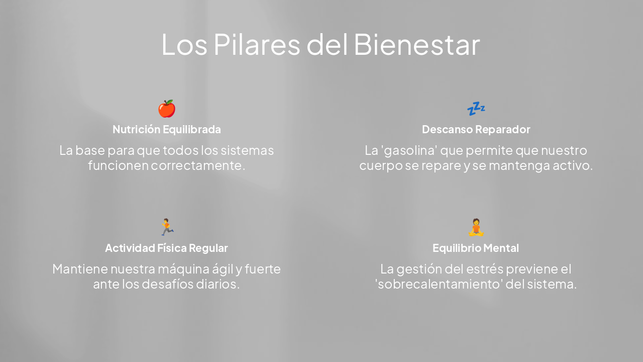 Slide 5 - Los Pilares del Bienestar