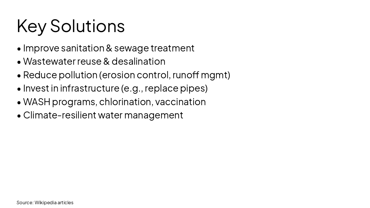 Slide 18 - Key Solutions