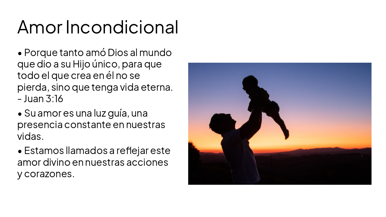 Slide 3 - Unconditional Love