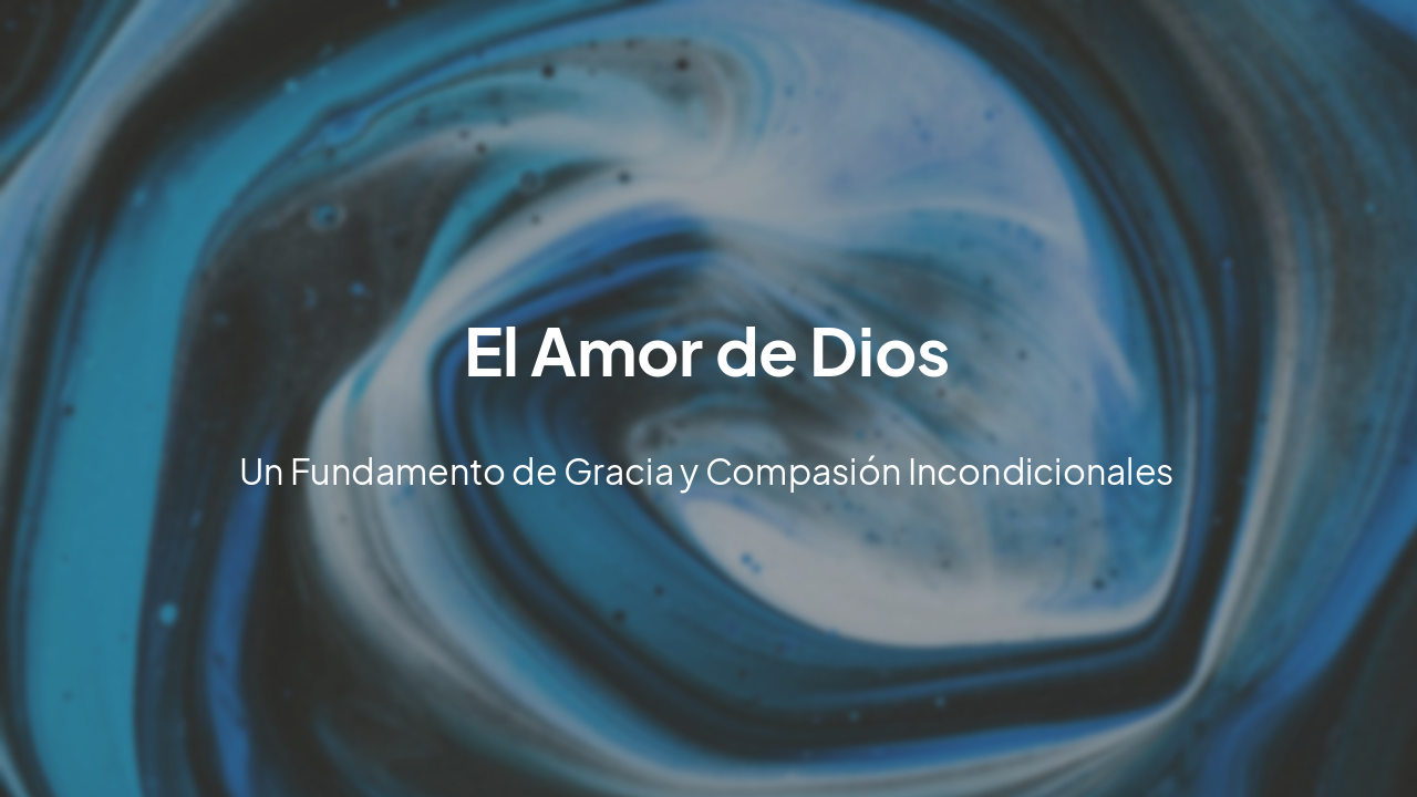 Slide 2 - The Love of God