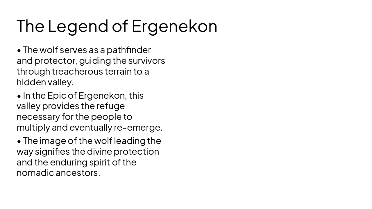 Slide 5 - The Legend of Ergenekon
