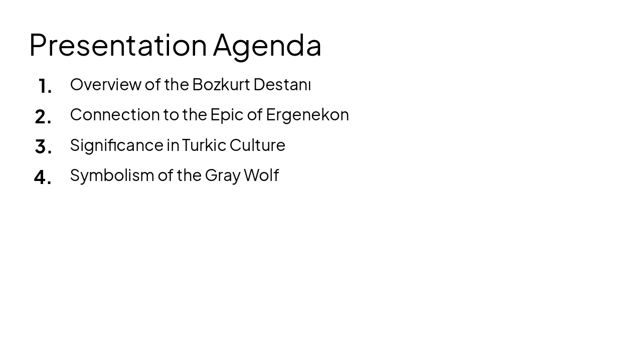 Slide 2 - Presentation Agenda