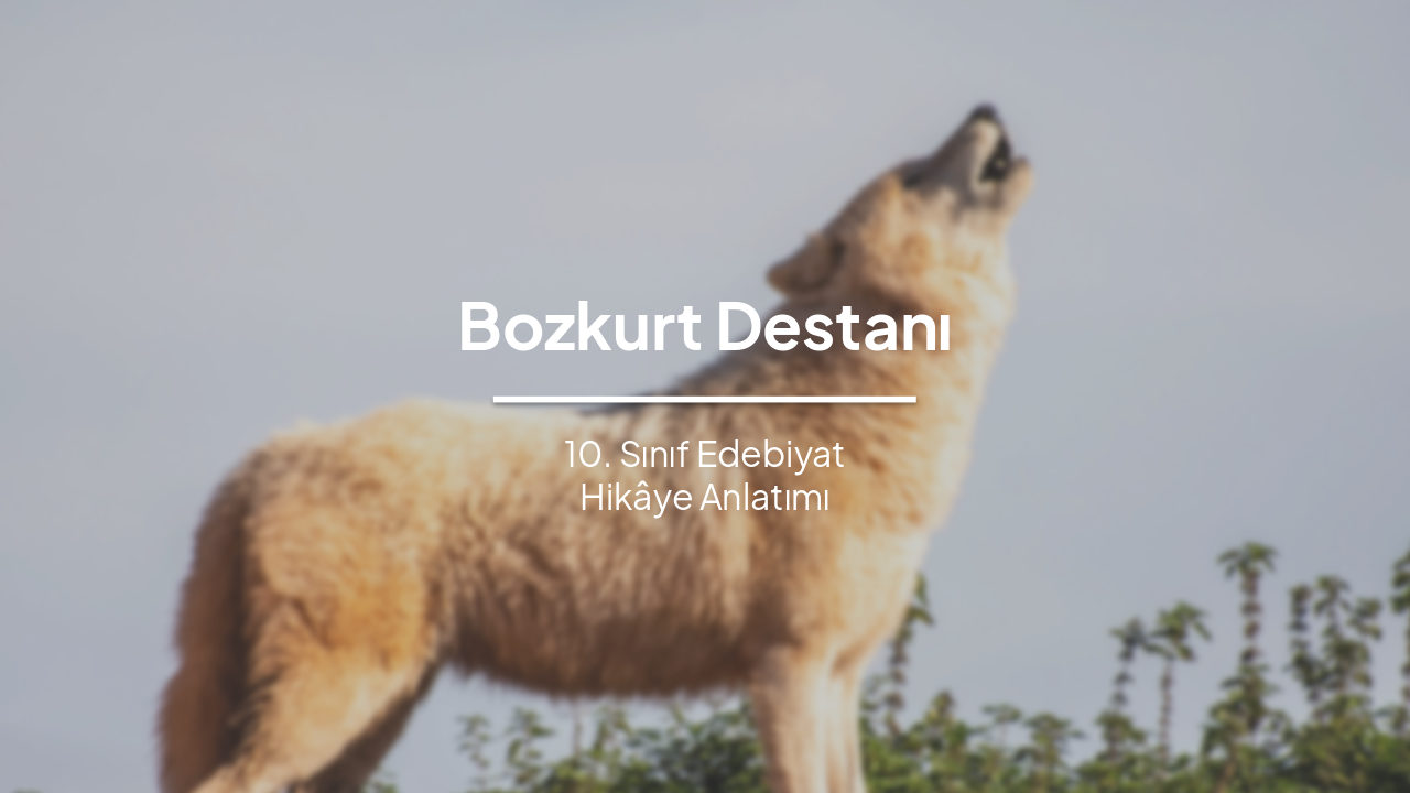 Slide 1 - Bozkurt Destanı