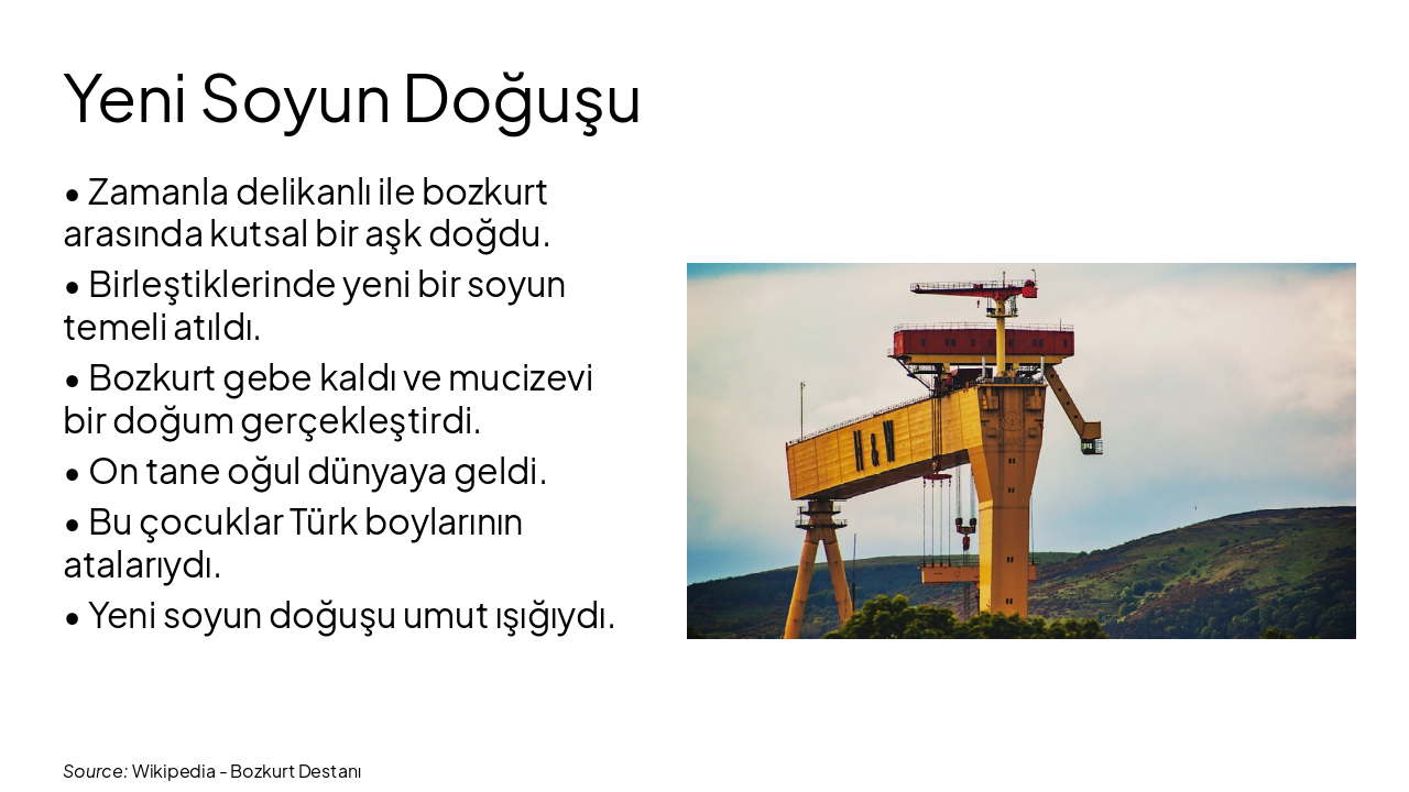 Slide 8 - Yeni Soyun Doğuşu