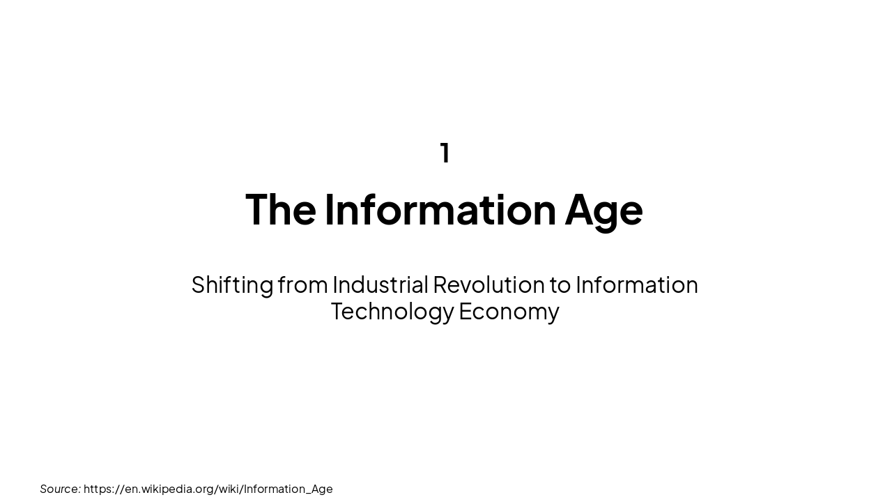 Slide 2 - Section Divider Layout