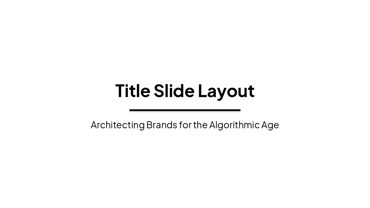ClickBrat.ai: Slide Layouts for the Algorithmic Age